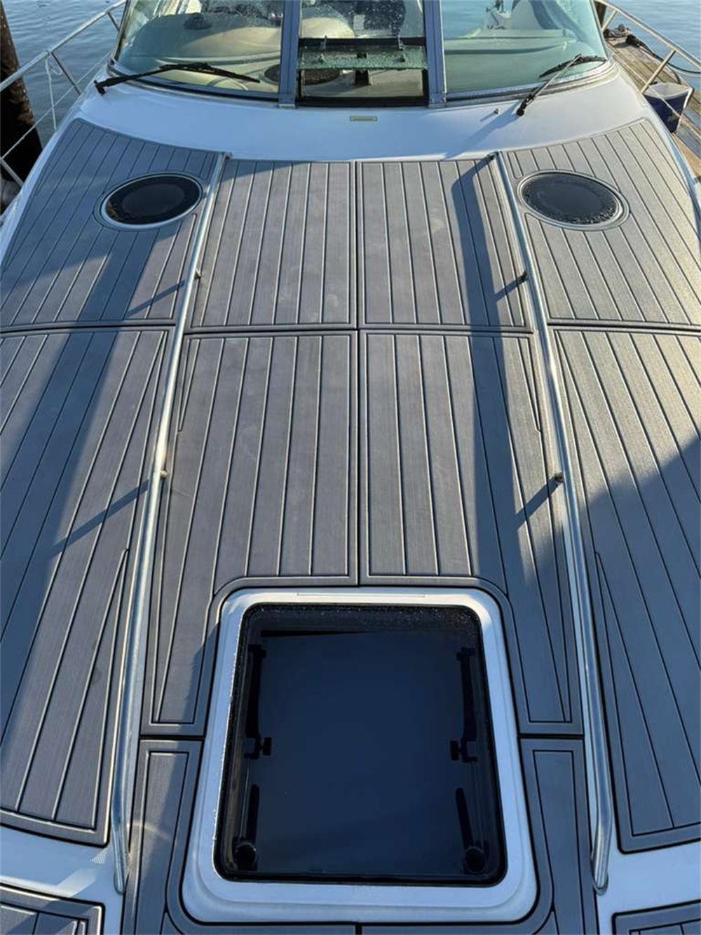 2002-2006 Sea Ray Sundancer 360 Bow Pad Boat EVA Foam Teak Deck Floor Mat SeaDek MarineMat Gatorstep Style Self Adhesive