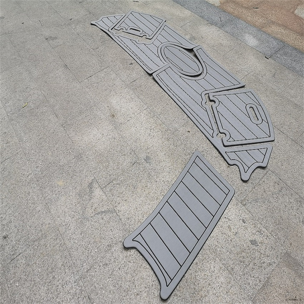 2010 Rinker Captiva 246 Bowrider Swim Platform Boat EVA Foam Teak Deck Floor Pad SeaDek MarineMat Gatorstep Style Self Adhesive