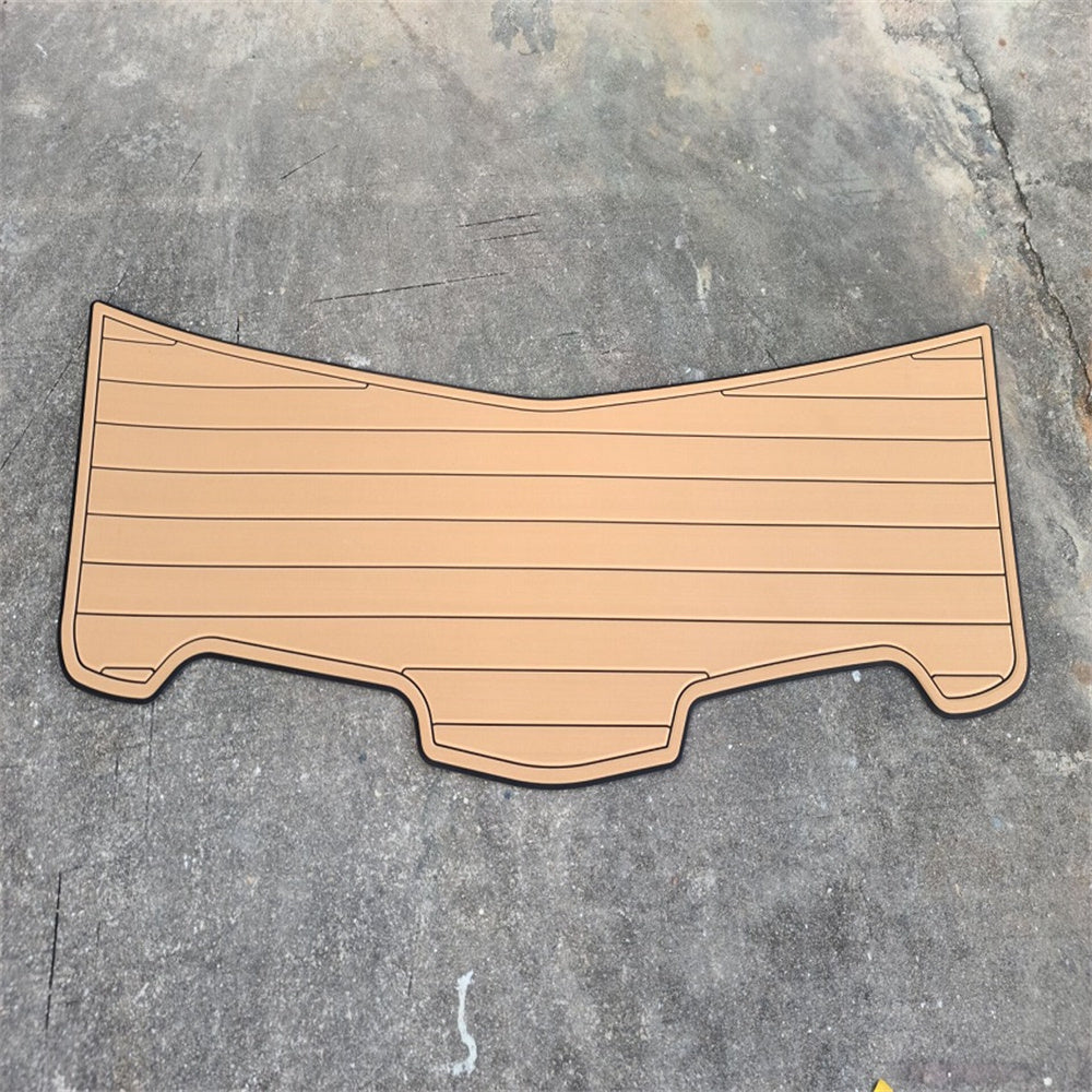 2011 MasterCraft X-25 Swim Platform Pad Boat EVA Foam Faux Teak Deck Floor Mat SeaDek MarineMat Gatorstep Style Self Adhesive