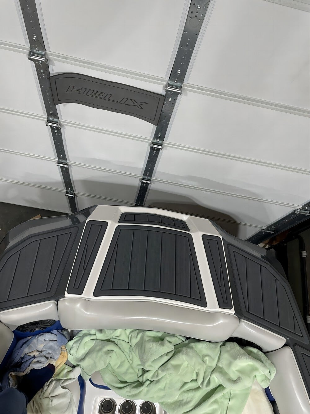 2017 Moomba Helix Swim Step Platform Cockpit Mat Boat EVA Teak Deck Flooring Pad