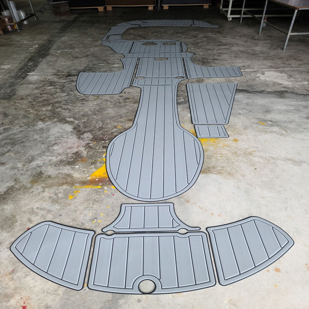 Chaparral 254 Swim Step Platform Cockpit Boat EVA Foam Teak Deck Floor Pad Mat SeaDek MarineMat Gatorstep Style Self Adhesive