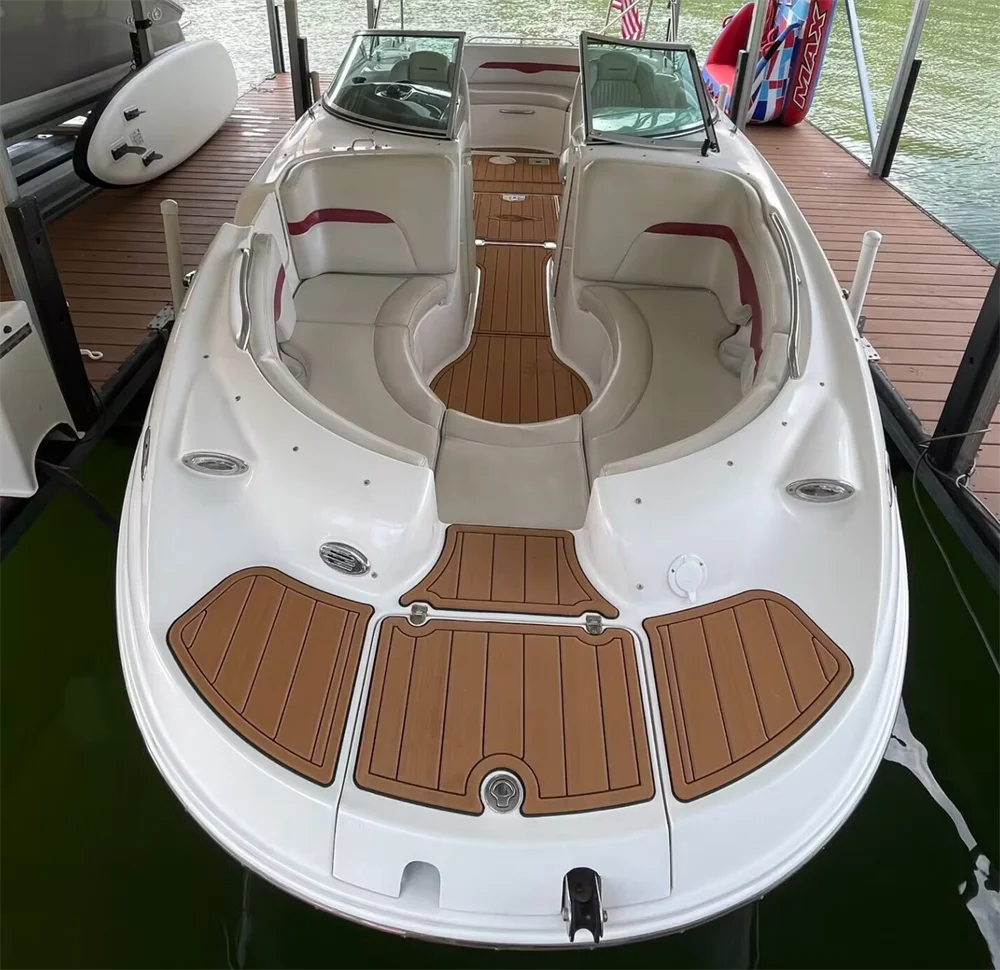 2003 Chaparral 243 Sunesta Swim Platform Cockpit Boat EVA Foam Teak Flooring Pad SeaDek MarineMat Gatorstep Style Self Adhesive