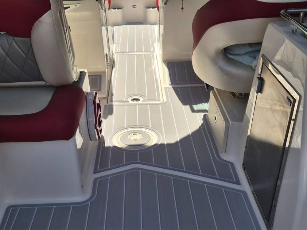 2011-2015 Mastercraft X55 Swim Platform Cockpit Pad Boat EVA Foam Faux Teak Deck Floor Mat SeaDek MarineMat Gatorstep Style Self Adhesive