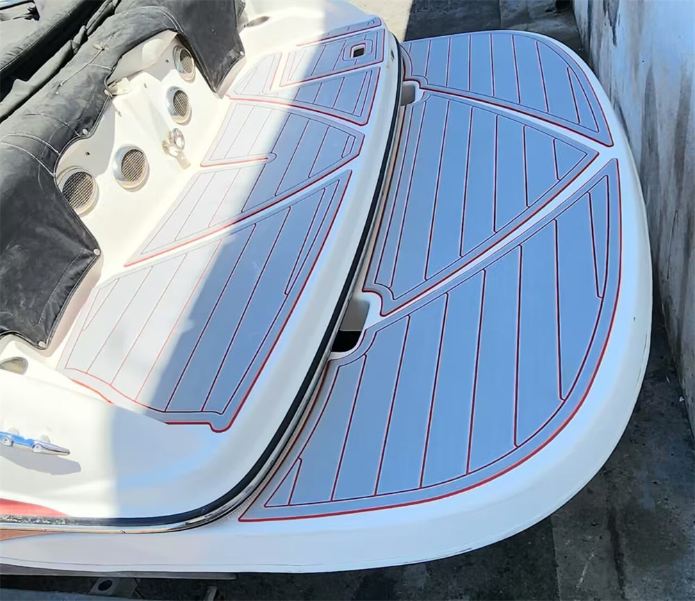 2009 Bayliner 205 BR Swim Platform Step Boat EVA Foam Teak Deck Floor Pad Mat SeaDek MarineMat Gatorstep Style Self Adhesive