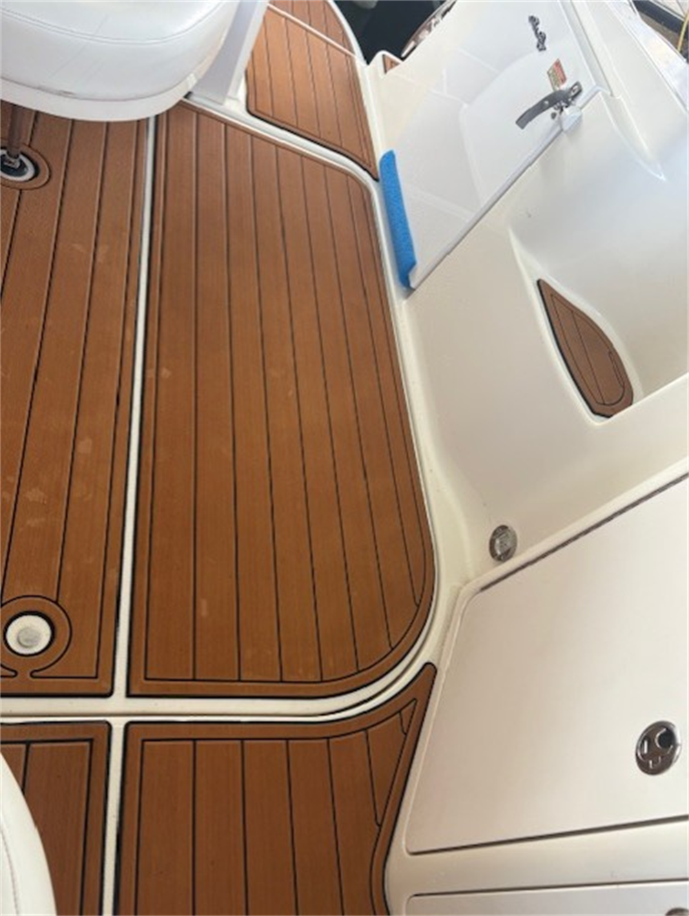 2002-2006 Sea Ray Sundancer 360 Swim Platform Cockpit Pad Boat EVA Teak Floor SeaDek MarineMat Gatorstep Style Self Adhesive