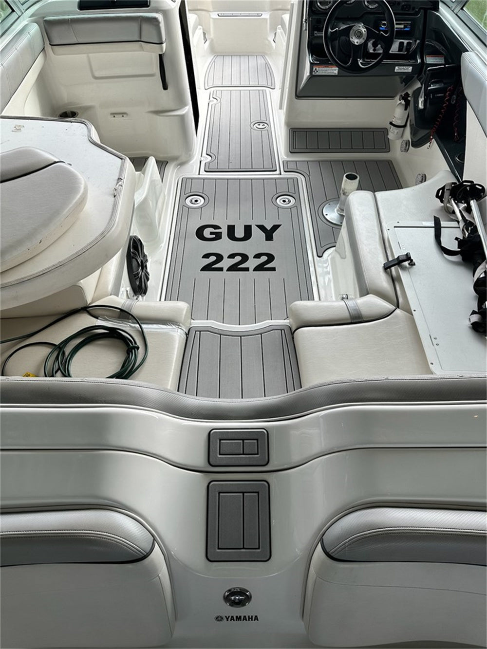 2012-2018 Yamaha AR/SA/SS 210&212 Swim Platform Cockpit Boat EVA Teak Floor Pad