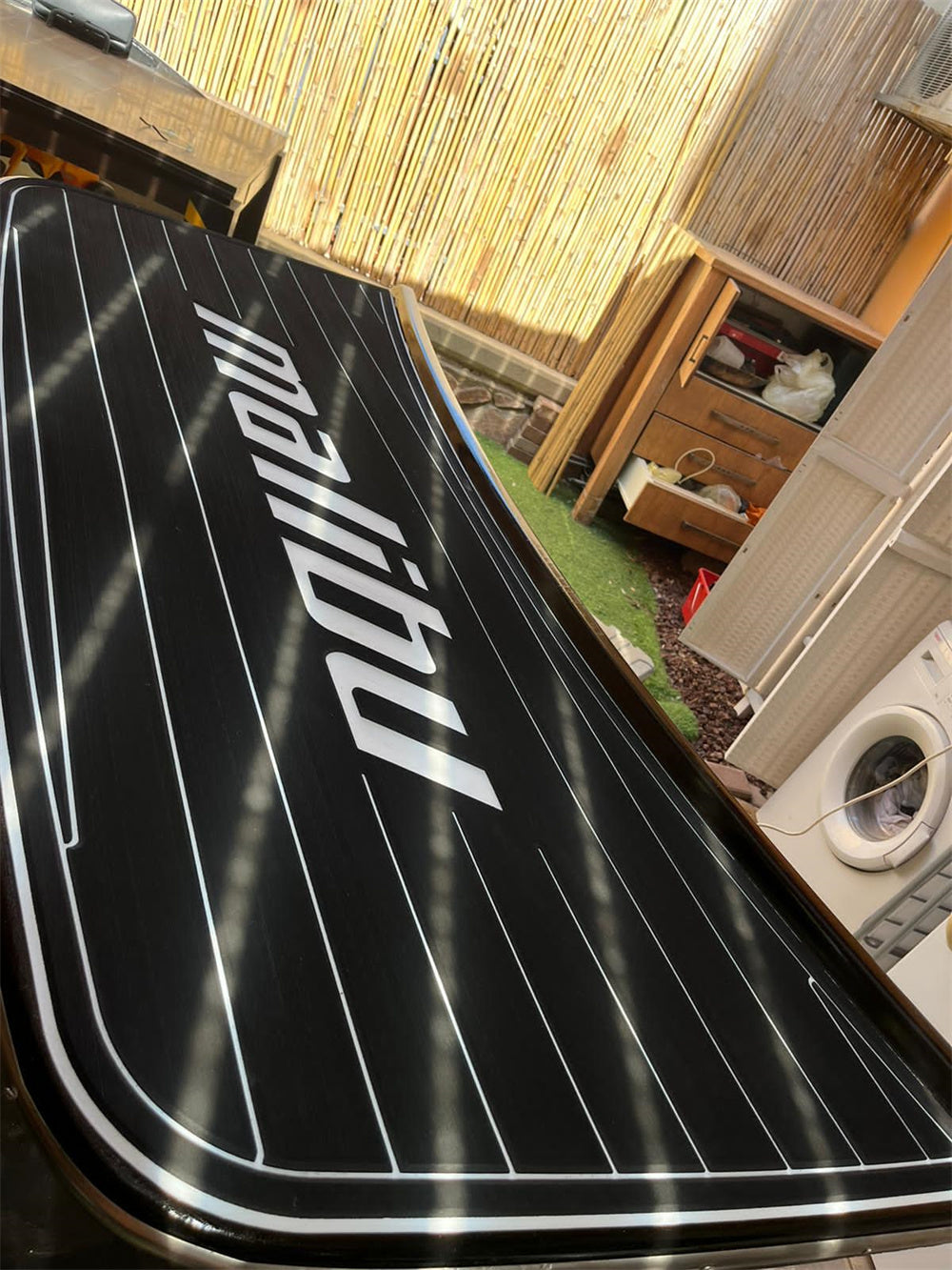 2006-2009 Malibu 23 LSV Swim Platform Step Pad Boat EVA Foam Teak Deck Floor Mat SeaDek MarineMat Gatorstep Style Self Adhesive