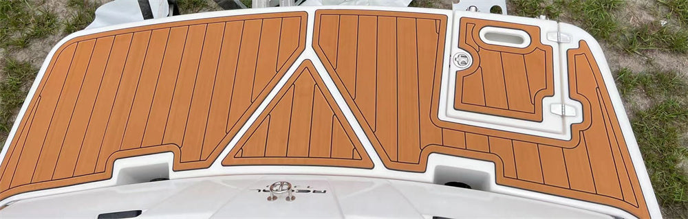 2001 Regal 1900 LE Swim Platform Cockpit Pad Boat EVA Foam Teak Deck Floor Mat SeaDek MarineMat Style Self Adhesive