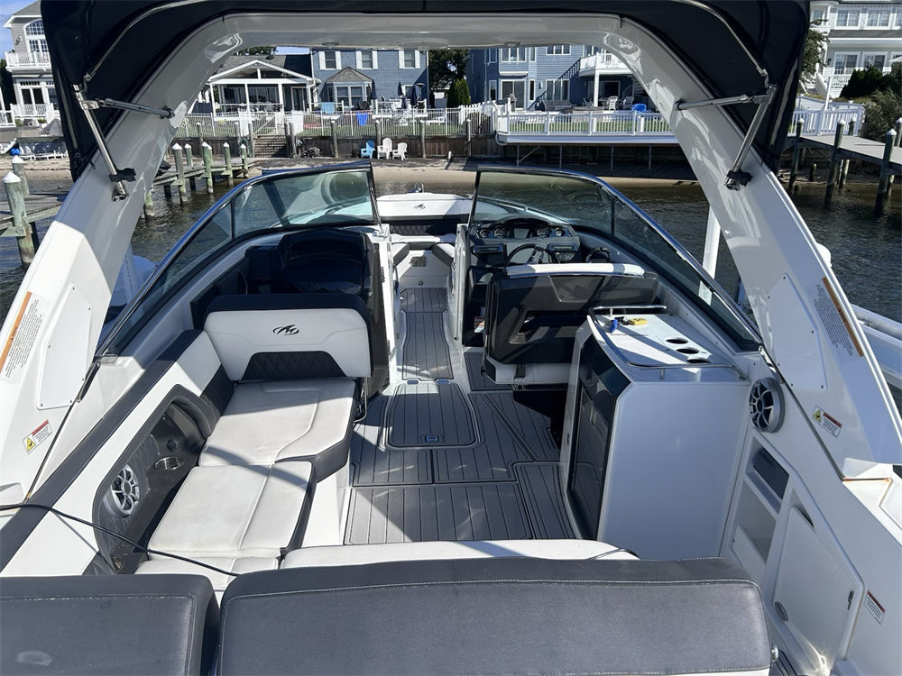 2021 Monterrey 298 SS Swim Platform Cockpit Boat EVA Faux Teak Deck Floor Mat Seadek MarineMat Gatorstep Style Self Adhesive