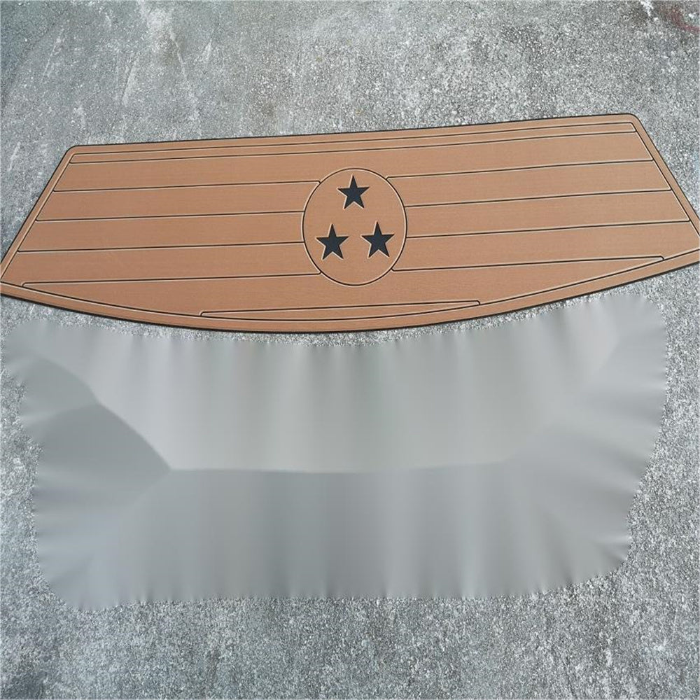 MasterCraft 190 Swim Platform Step Boat EVA Foam Faux Teak Deck Floor Pad Mat SeaDek MarineMat Gatorstep Style Self Adhesive