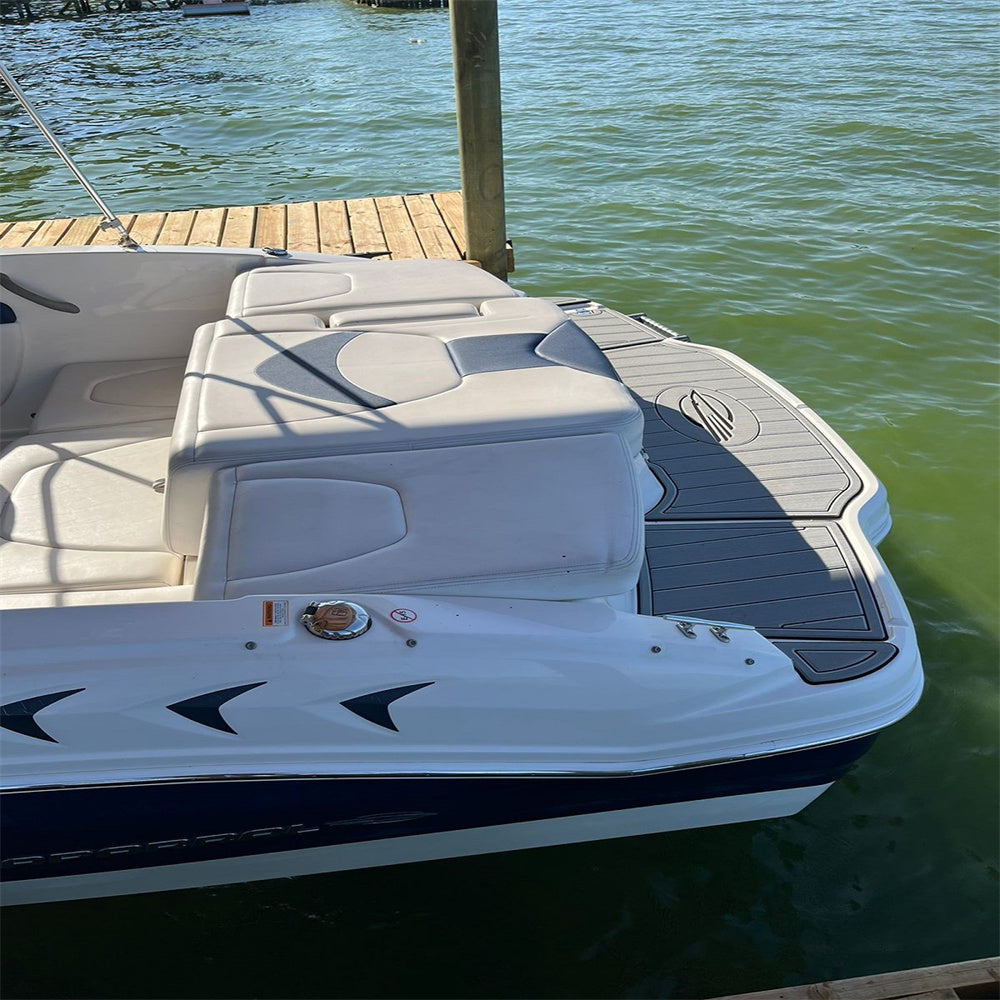 2008 Chaparral 284 Sunesta Swim Platform Cockpit Boat EVA Faux Teak DeckFloor Pad SeaDek MarineMat Gatorstep Style Self Adhesive