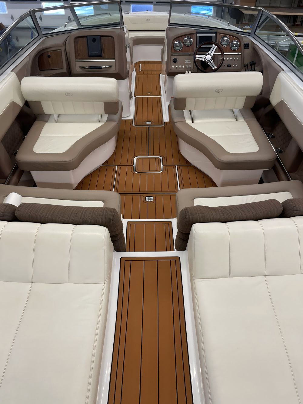 2009 Cobalt 296 Swim Platform Cockpit Boat EVA Faux Foam Floor Pad Mat SeaDek MarineMat Gatorstep Style Self Adhesive