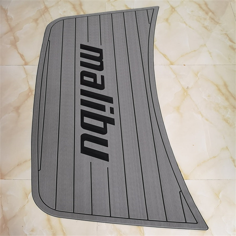 Malibu MSP1 Swim Platform Step Pad Boat EVA Foam Faux Teak Deck Floor Mat SeaDek MarineMat Gatorstep Style Self Adhesive