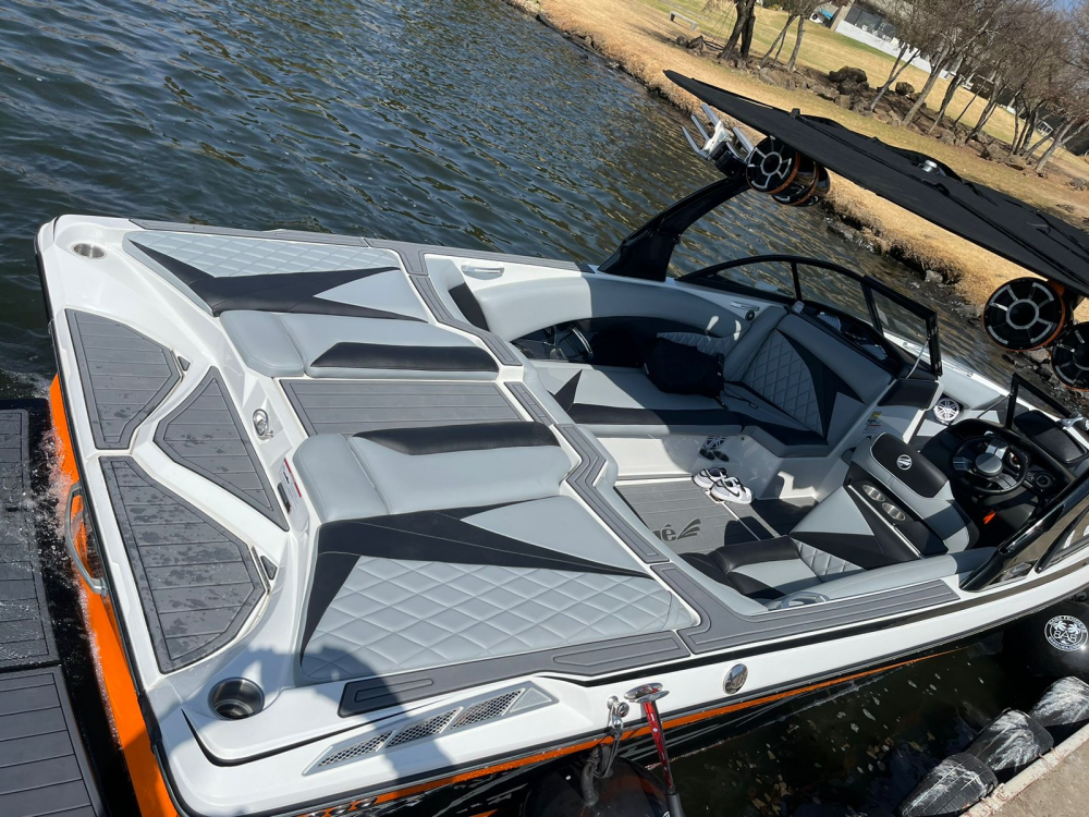 2012-2015 Tige Z3 Swim Platform Cockpit Pad Boat EVA Foam Teak Deck Floor Mat SeaDek Marine Mat Gatorstep Style Self Adhesive