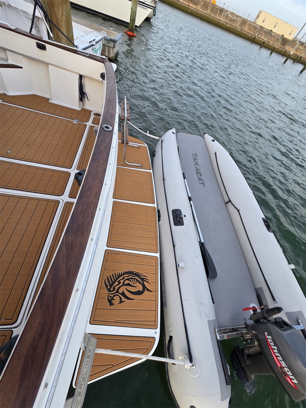 1988 Bayliner 3288 3270 Swim Platform Step Boat EVA Foam Teak Deck Floor Pad Mat SeaDek MarineMat Gatorstep Style Self Adhesive
