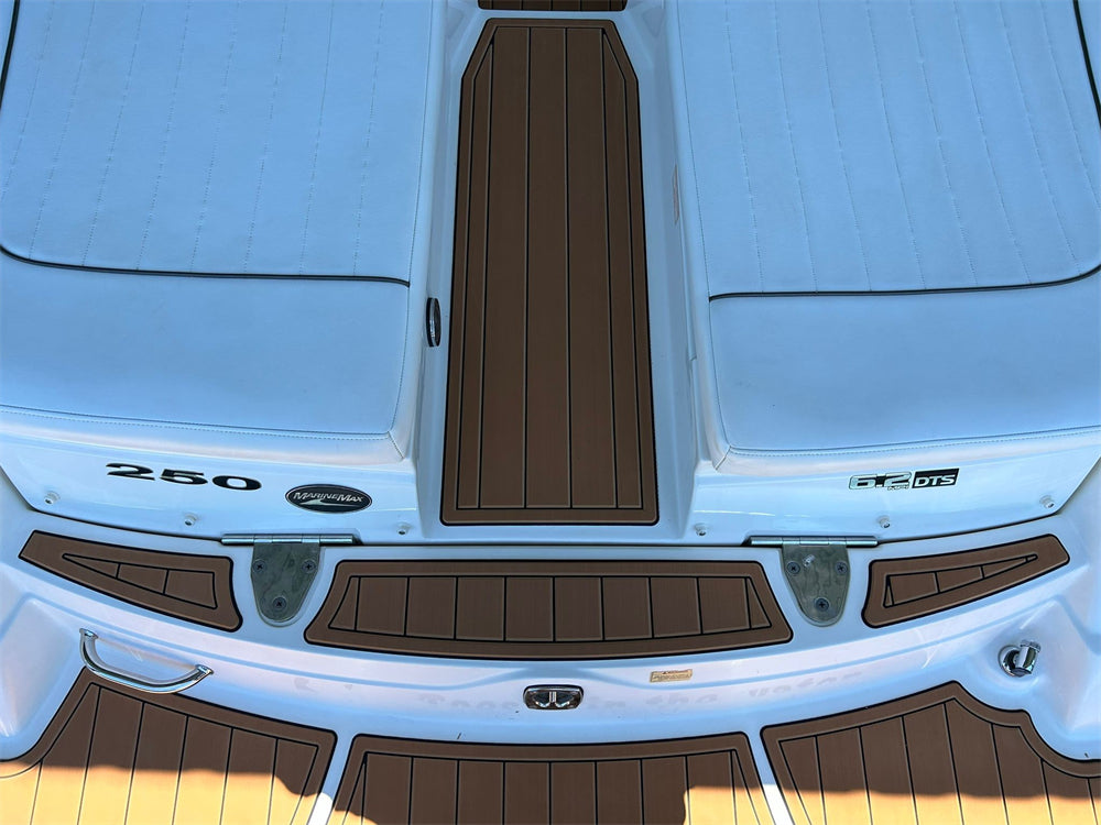 2008 Sea Ray SLX 250 Swim Platform Cockpit Bow Boat EVA Foam Teak Deck Floor Mat SeaDek MarineMat Gatorstep Style Self Adhesive