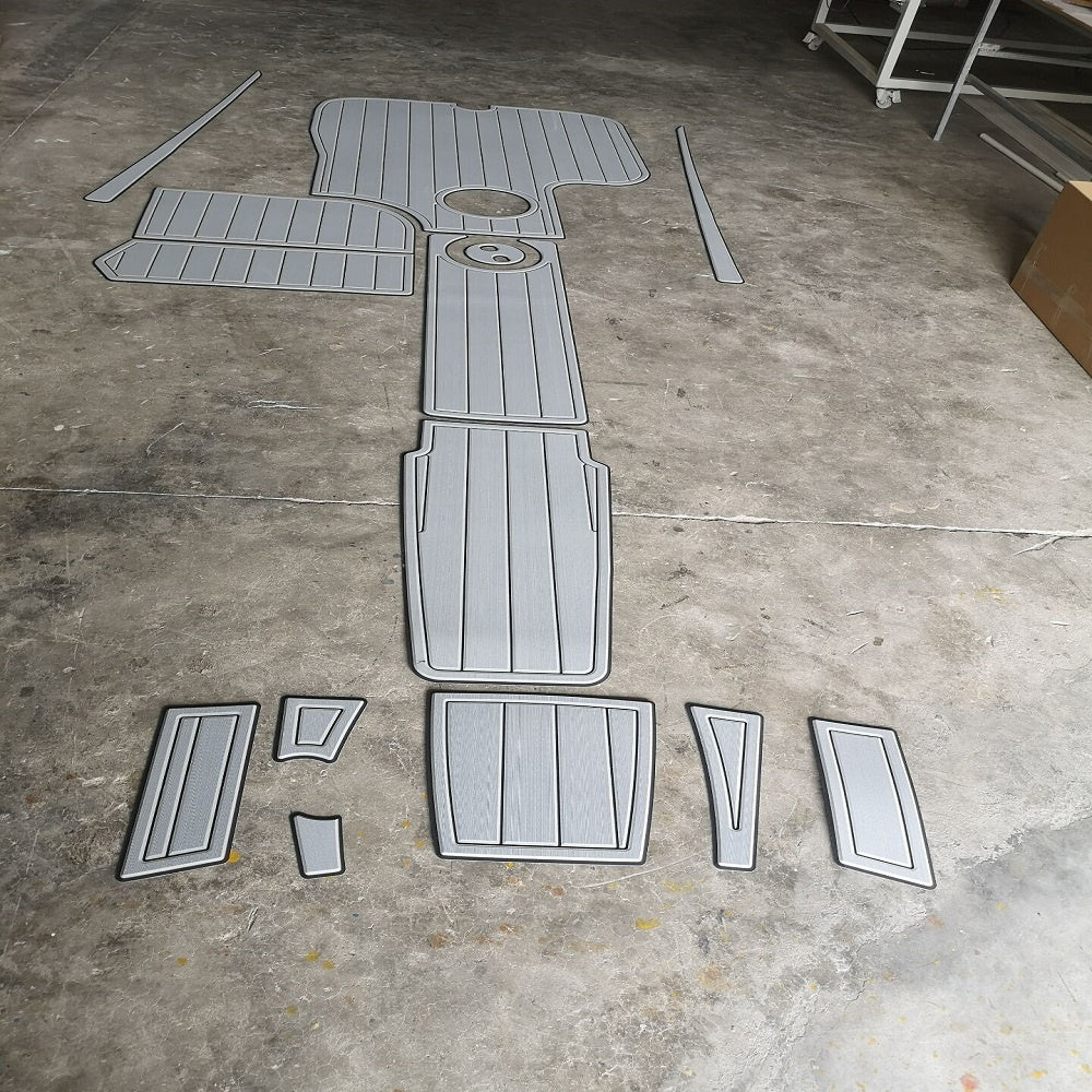 2004-2011 Mastercraft X Star Cockpit Pad Boat EVA Foam Faux Teak Deck Floor Mat SeaDek MarineMat Gatorstep Style Self Adhesive
