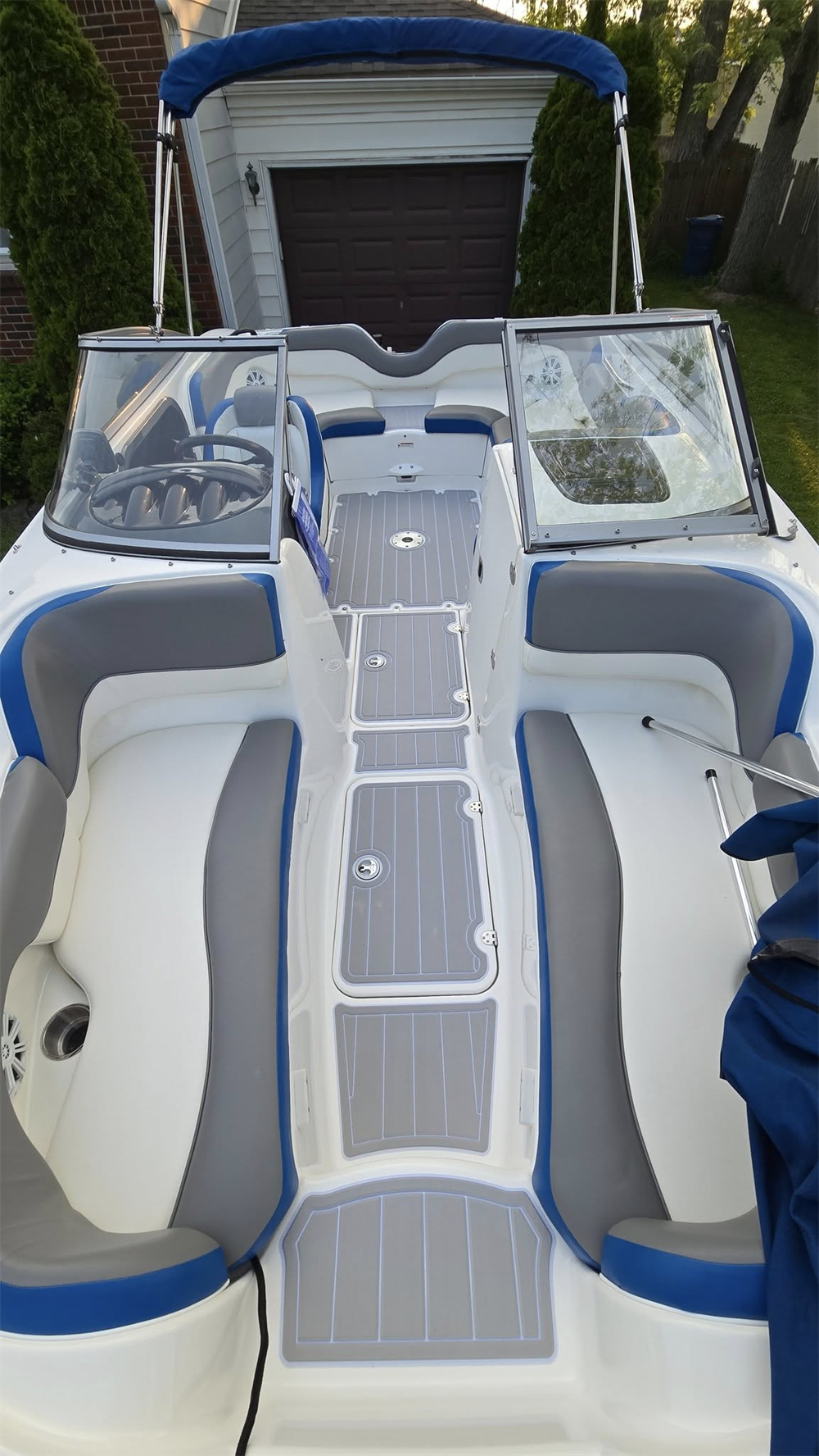 2006-2011 Yamaha AR/SX 210/212 Swim Platform Cockpit Mat Boat EVA Teak Floor Pad SeaDek MarineMat Gatorstep Style Self Adhesive