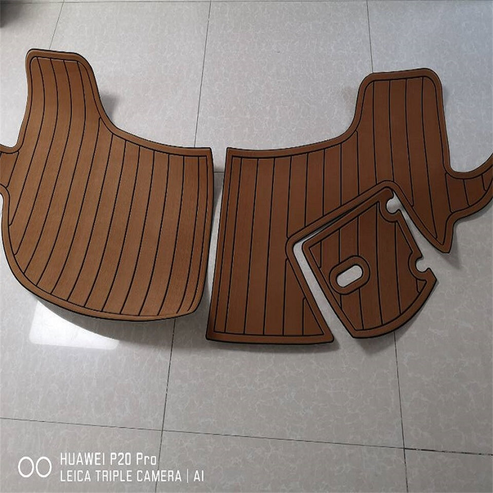 2005 Stingray 250 CR Swim Platform Cockpit Pad Boat EVA Foam Teak Deck Floor Mat