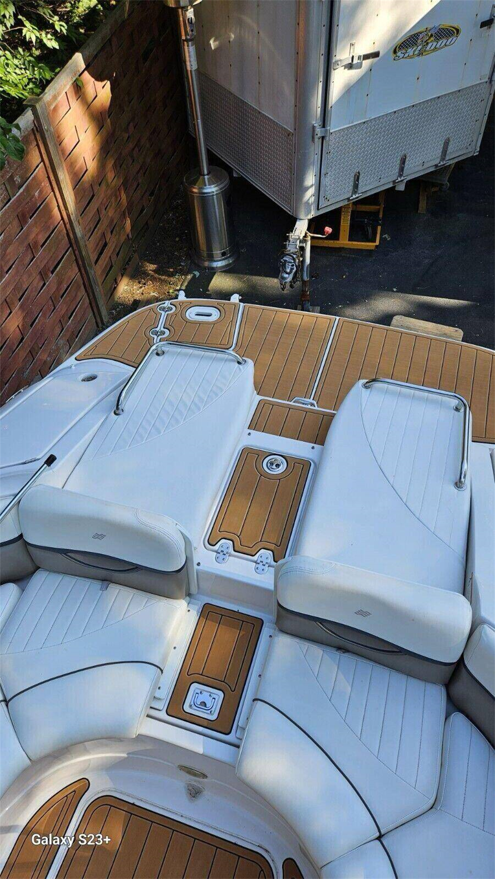 2004 Four Winns Horizon 230 Swim Step Cockpit Boat EVA Foam Teak Floor Pad Mat SeaDek Marine Mat Gatorstep Style Self Adhesive