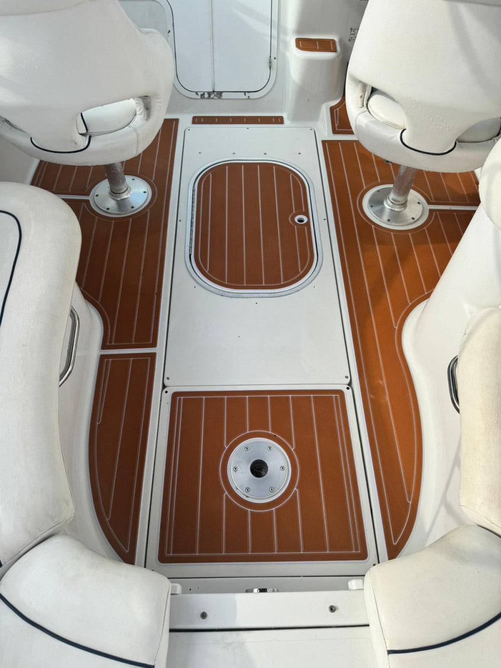2005 Four Winns 245 Sundowner Swim Platform Cockpit Pad Boat EVA Teak Deck Floor SeaDek MarineMat Gatorstep Style Adhesive