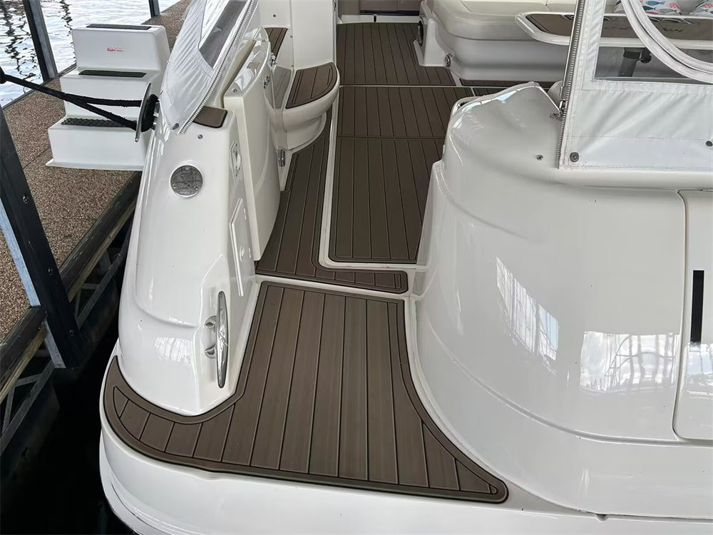 2001 Sea Ray Sundancer 460 Swim Platform Cockpit Pad Boat EVA Teak Flooring Mat