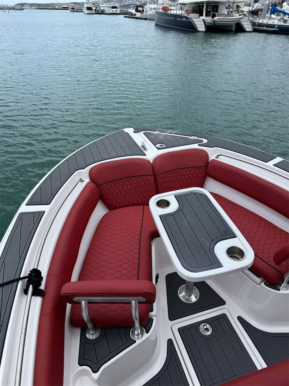 2019 Sea Fox Commander 226 Swim Platform Cockpit Pad Boat EVA Faom Fauex Teak Deck Floor Mat SeaDek MarineMat Style Self Adhesive