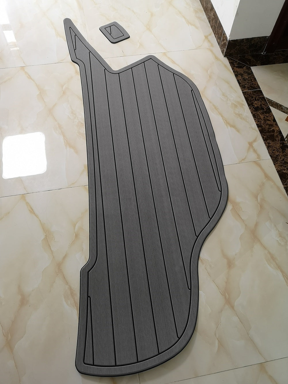 2006 Tahoe Q6 Swim Platform Boat EVA Faux Foam Teak Deck Floor Pad Flooring Mat SeaDek MarineMat Gatorstep Style Self Adhesive