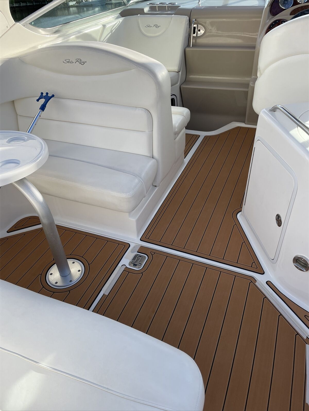 2001-2009 Sea Ray Sundancer 280 Swim Platform Cockpit Pad Boat EVA Flooring Mat