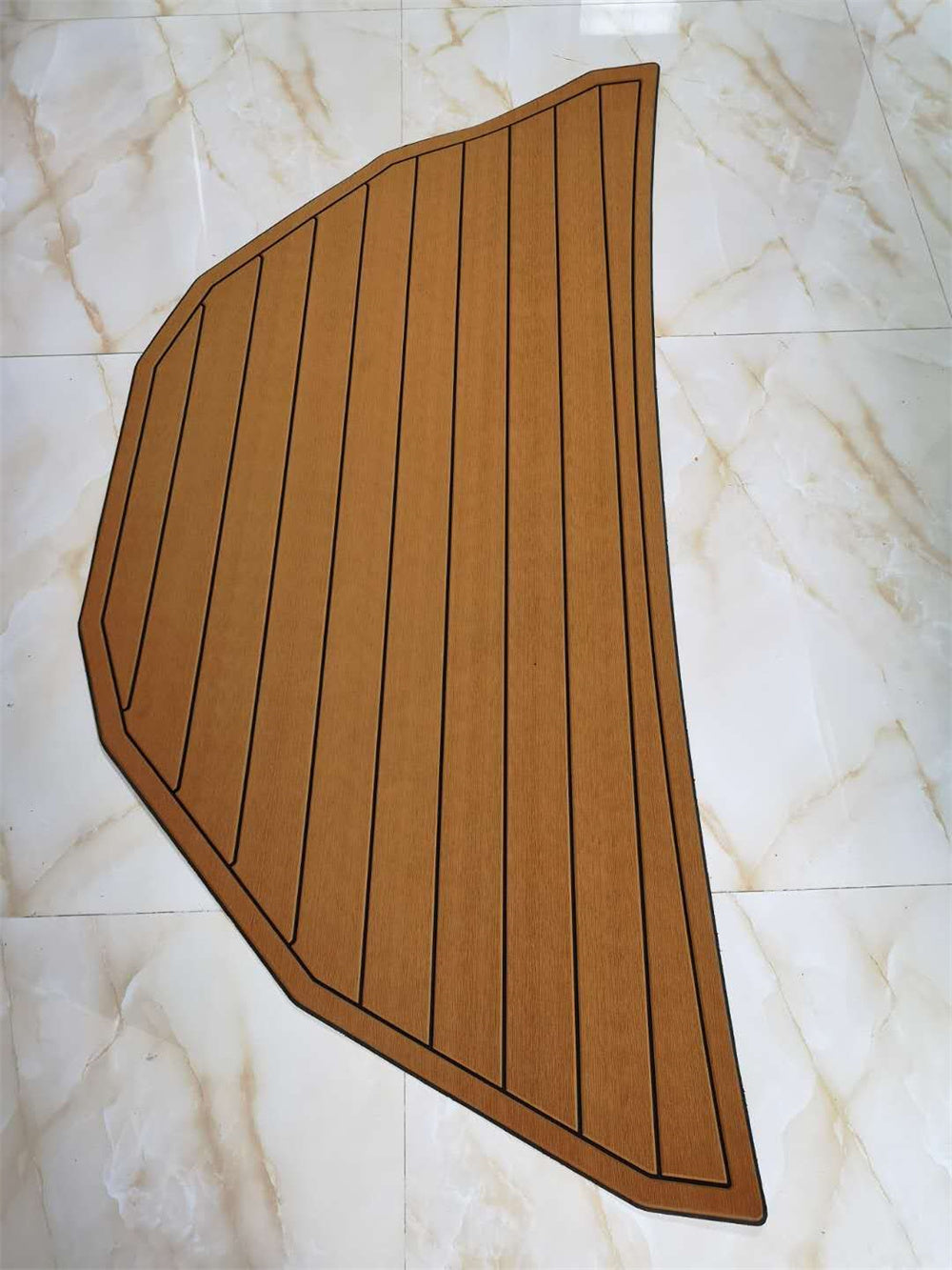 Moomba LSV Swim Platform Step Pad Boat EVA Foam Faux Teak Deck Floor Mat SeaDek MarineMat Gatorstep Style Self Adhesive