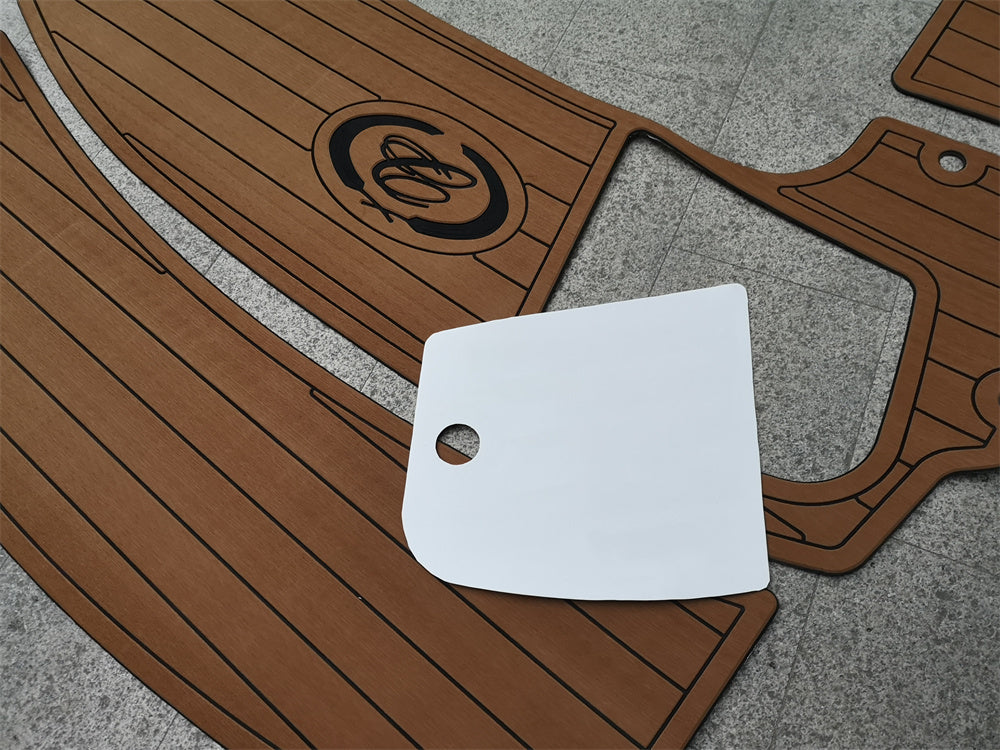 2005 Cobalt 226 Swim Platform Step Pad Boat EVA Foam Faux Teak Deck Floor Mat SeaDek MarineMat Gatorstep Style Self Adhesive