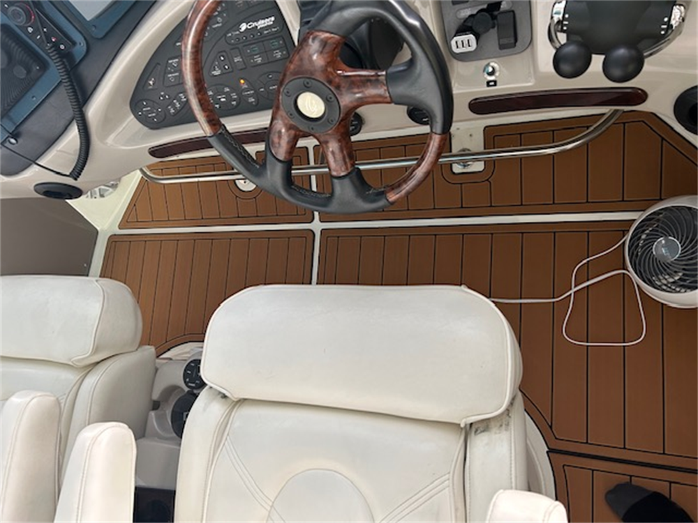 2004 Cruiser Yachts 540 Swim Platform Cockpit Pad Boat EVA Foam Teak Floor Mat