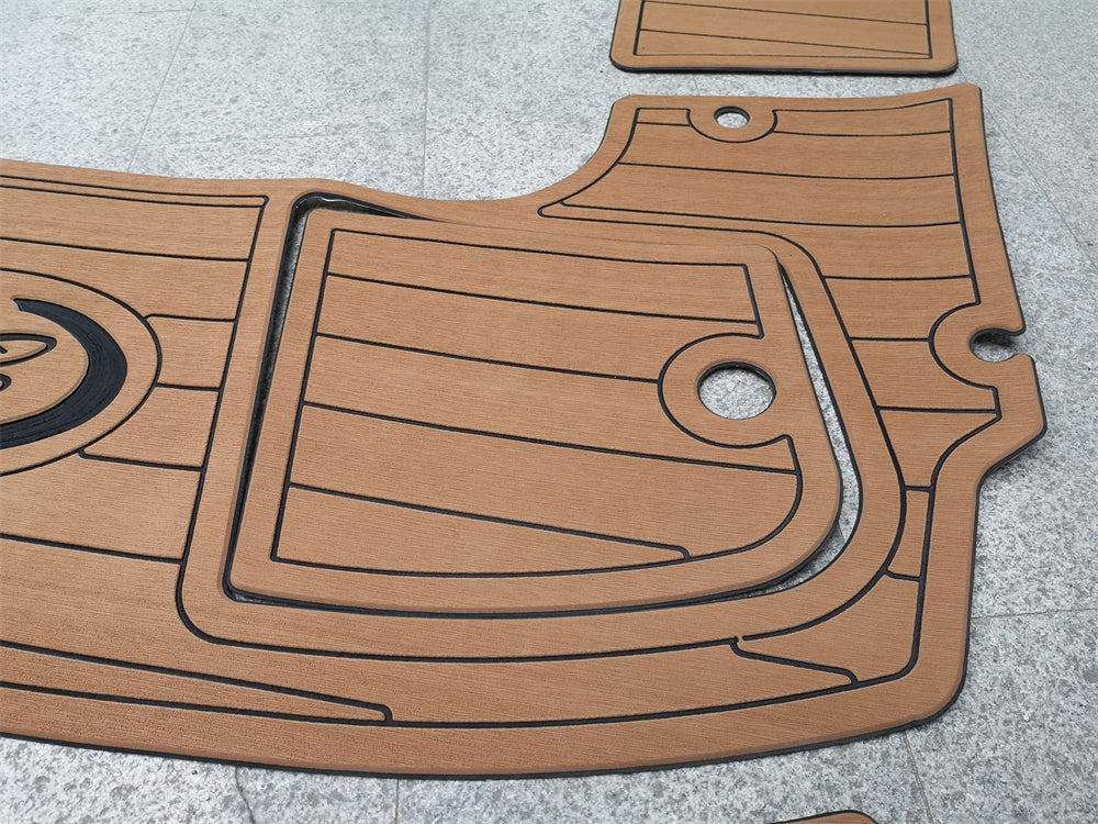 2005 Cobalt 226 Swim Platform Step Pad Boat EVA Foam Faux Teak Deck Floor Mat SeaDek MarineMat Gatorstep Style Self Adhesive
