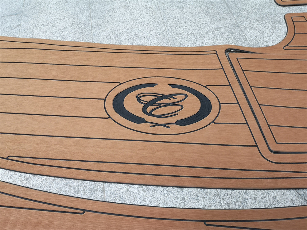 2005 Cobalt 226 Swim Platform Step Pad Boat EVA Foam Faux Teak Deck Floor Mat SeaDek MarineMat Gatorstep Style Self Adhesive