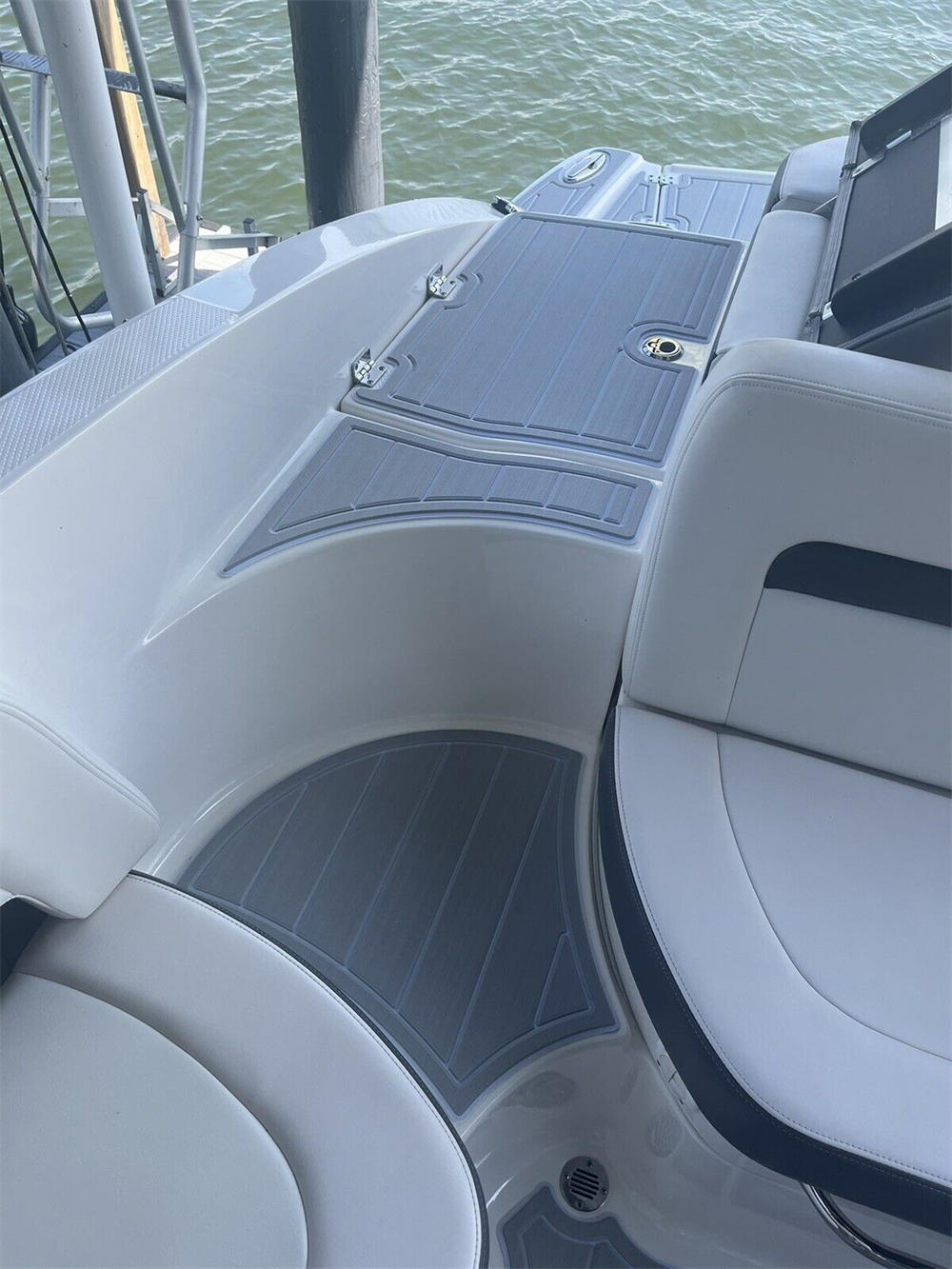 2014 Chaparral 246 SSI Swim Platform Cockpit Boat EVA Foam Teak Deck Floor Pad SeaDek MarineMat Style Self Adhesive