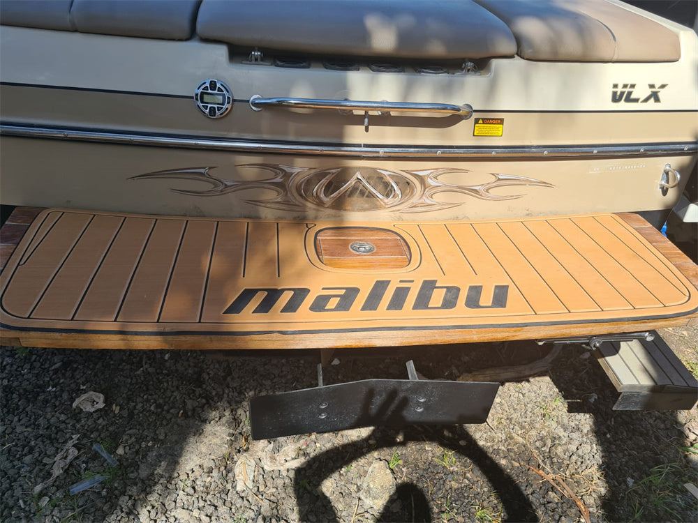 2008 Malibu 20 VTX Cockpit Pad Boat EVA Foam Faux Teak Deck Floor Mat Flooring