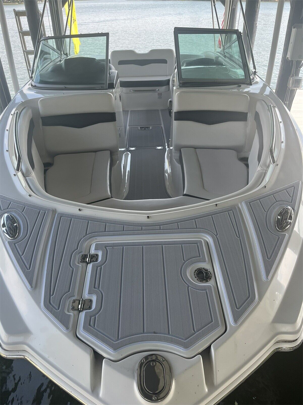 2014 Chaparral 246 SSI Swim Platform Cockpit Boat EVA Foam Teak Deck Floor Pad SeaDek MarineMat Style Self Adhesive