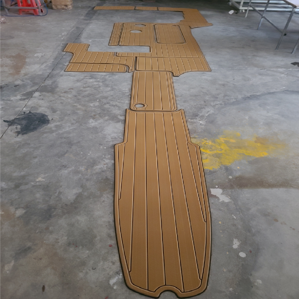2009 Formula 240 BR Swim Step Platform Cockpit Mat Boat EVA Foam Teak Floor Pad