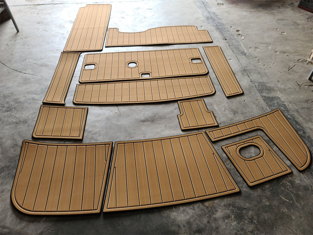 2000 Four Winns Horizon 200 Swim Platform Boat EVA Faux Foam Teak Deck Floor Pad