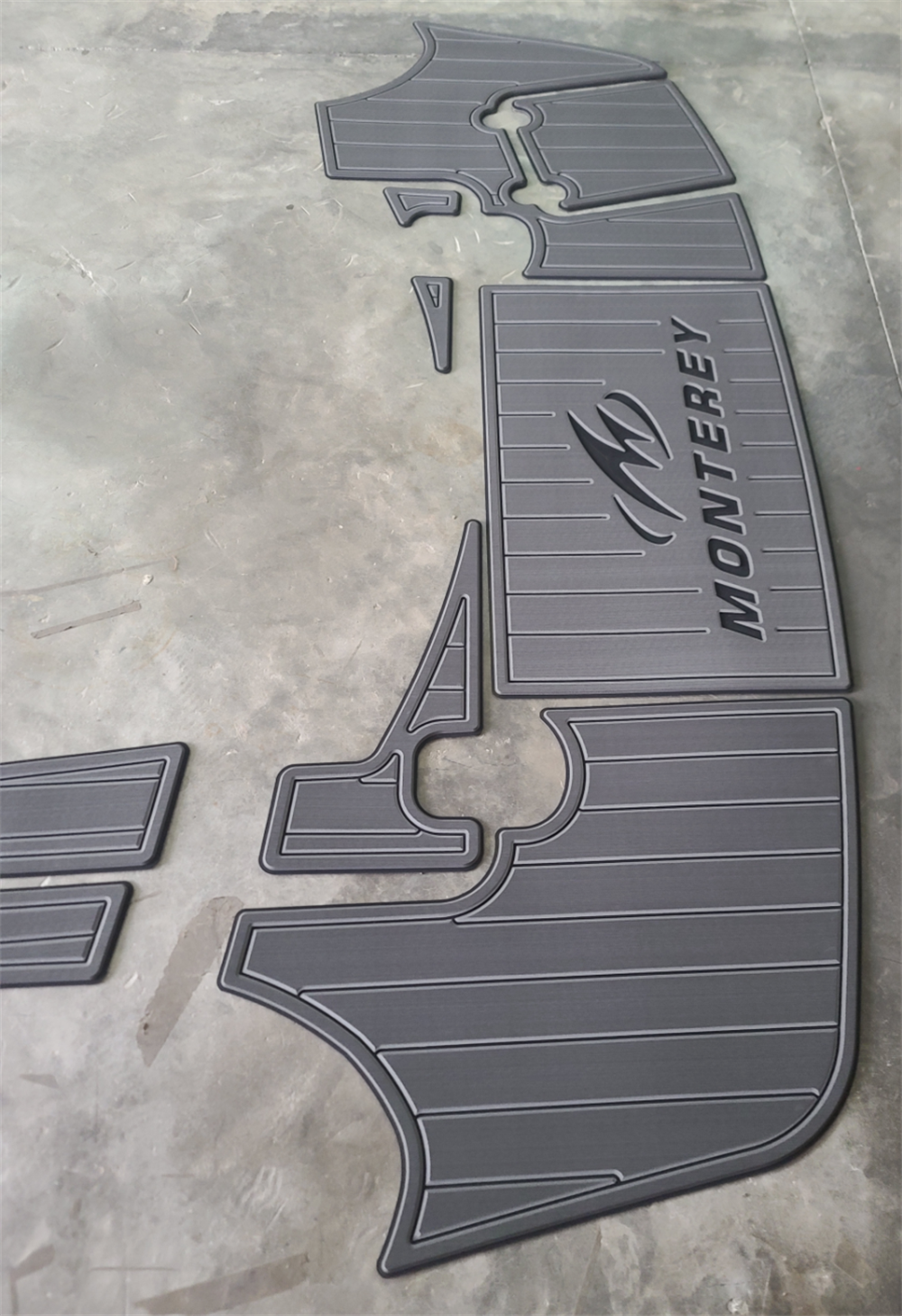 2012 Monterey 295 Swim Platform Cockpit Pad Boat EVA Foam Teak Deck Floor Mat SeaDek MarineMat Style Self Adhesive