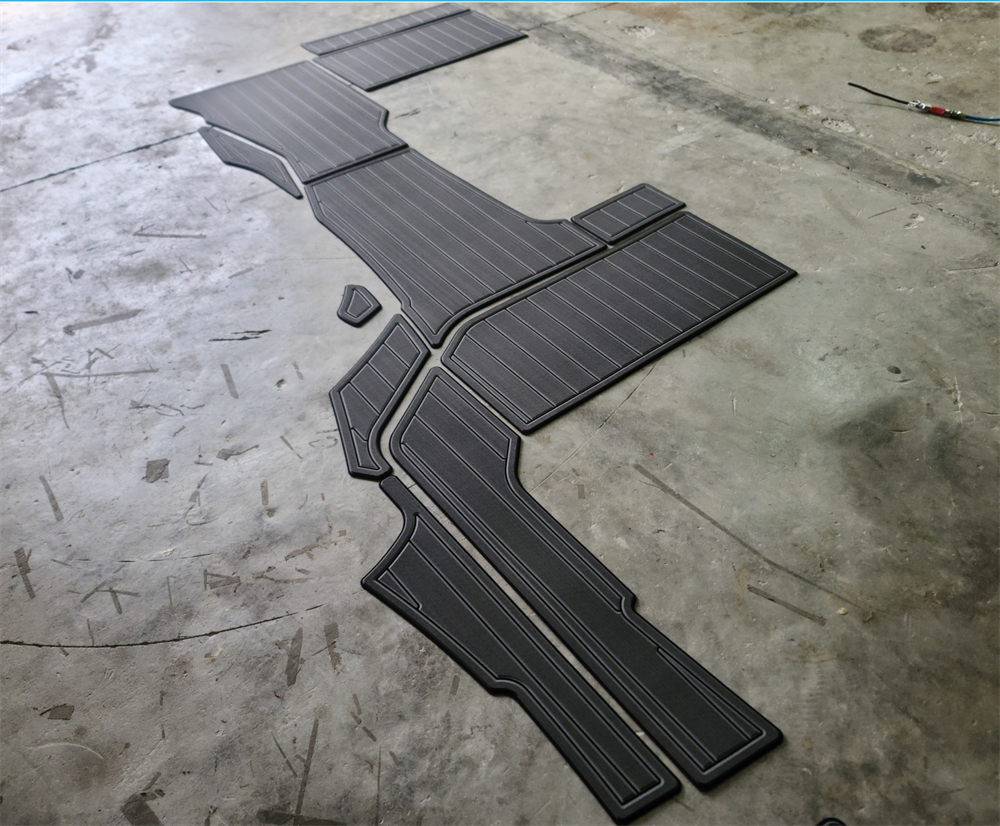 2012 Monterey 295 Swim Platform Cockpit Pad Boat EVA Foam Teak Deck Floor Mat SeaDek MarineMat Style Self Adhesive