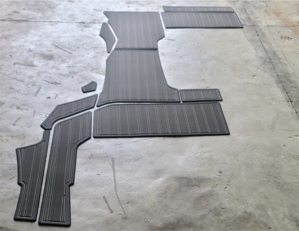 2012 Monterey 295 Swim Platform Cockpit Pad Boat EVA Foam Teak Deck Floor Mat SeaDek MarineMat Style Self Adhesive