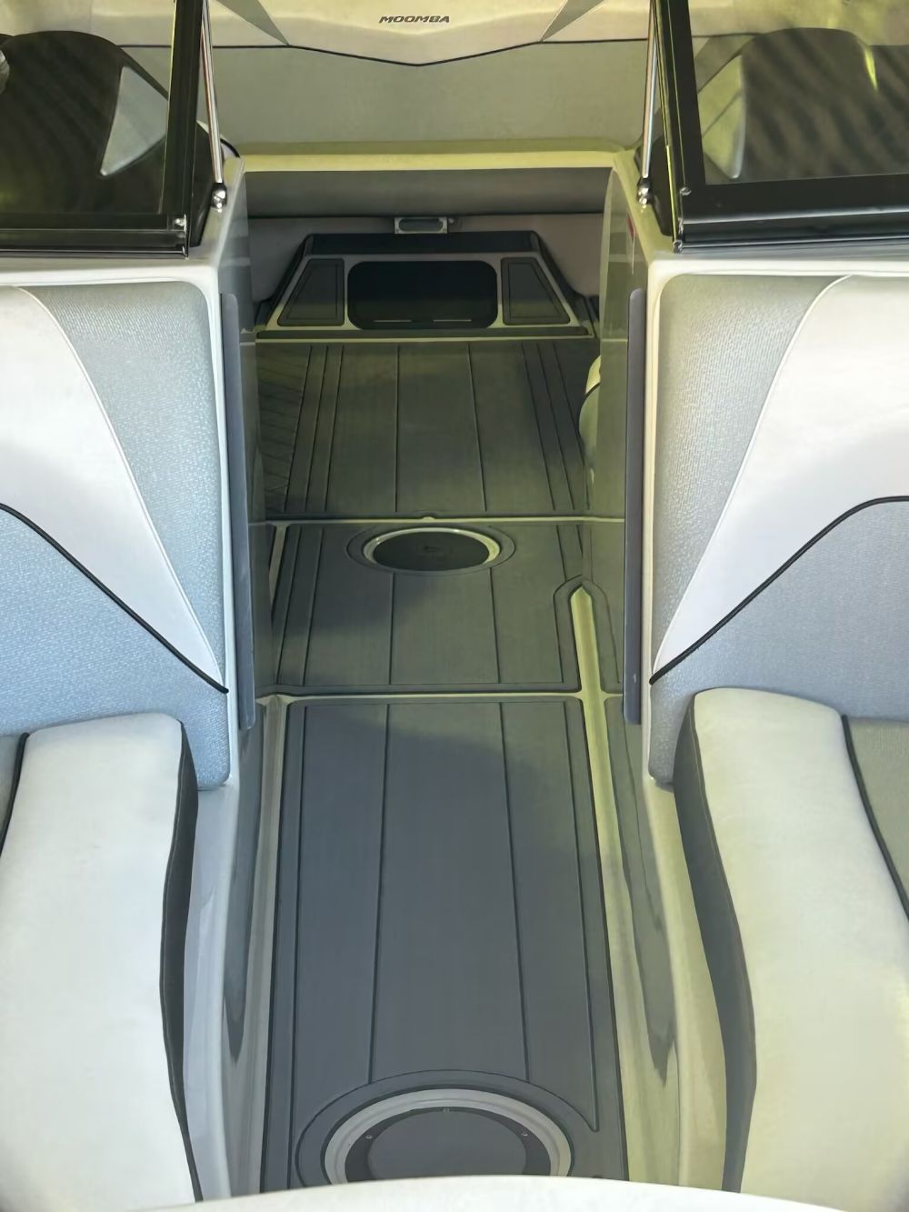 2016-2018 Moomba Mojo Swim Step Platform Cockpit Mat Boat EVA Teak Deck Floor Pad Flooring SeaDek MarineMat Style Self Adhesive