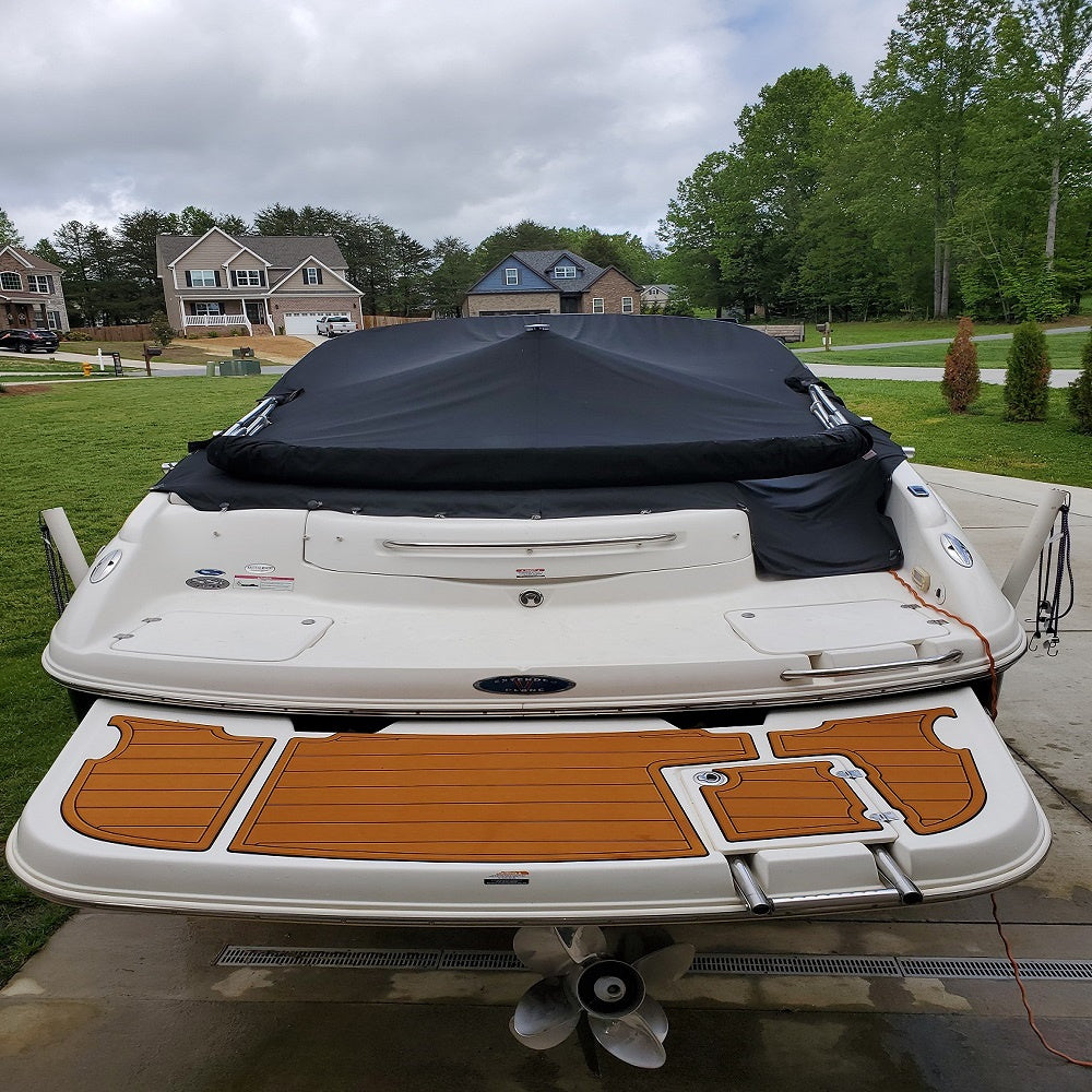 2006-2008 Chaparral 220 SSI Swim Platform Boat EVA Foam Teak Deck Floor Pad Mat SeaDek MarineMat Gatorstep Style Self Adhesive