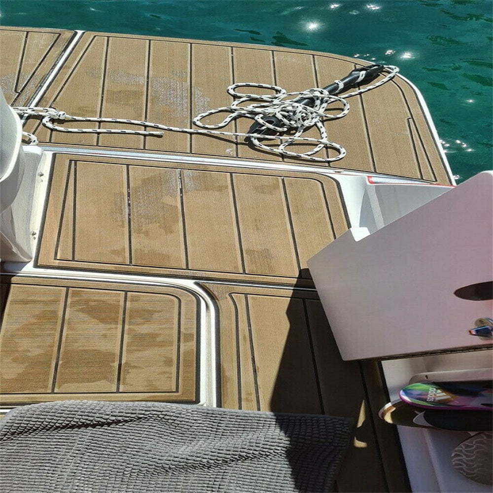 2004 Four Winns 248 Vista Swim Platform Cockpit Boat EVA Teak Deck Floor Pad Mat SeaDek MarineMat Gatorstep Style Self Adhesive