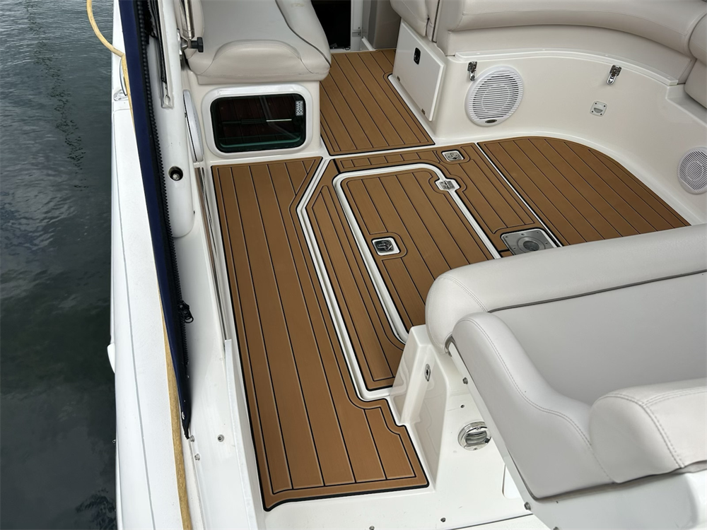 2004-2006 Doral Monticello 250 SE Swim Platform Cockpit Pad Boat EVA Teak Deck Floor SeaDek MarineMat Gatorstep Style Adhesive