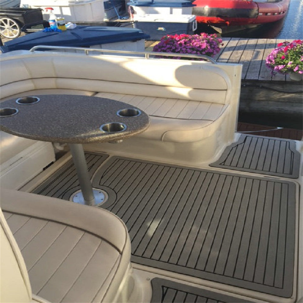 1999 Maxum 3000 SCR Swim Platform Cockpit Pad Boat EVA Faux Foam Teak Deck Floor SeaDek MarineMat Gatorstep Style Self Adhesive