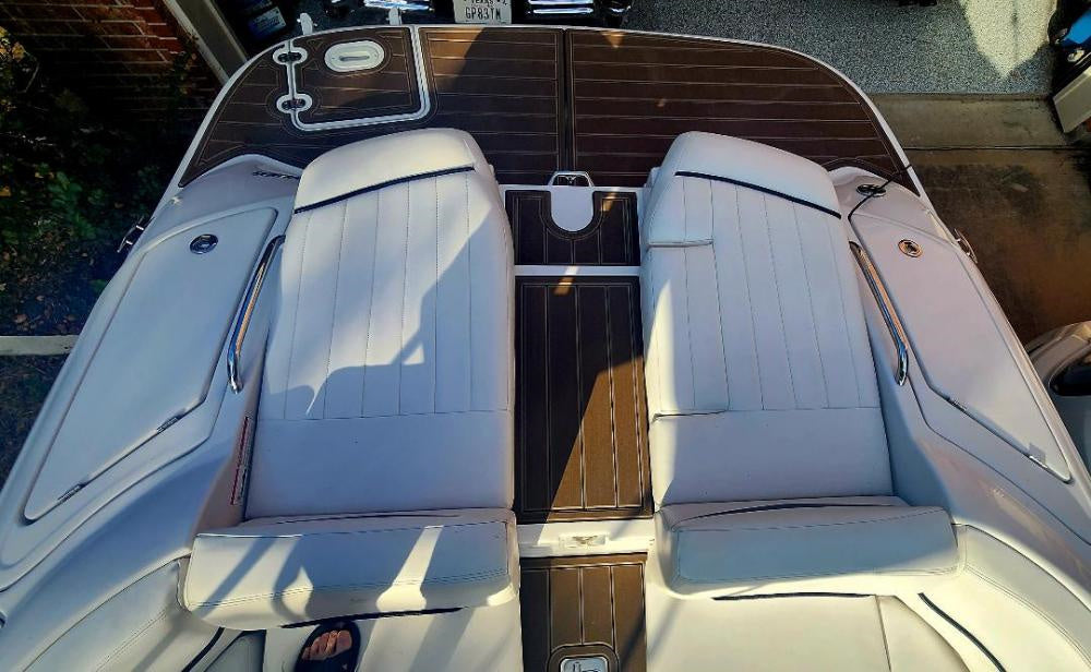 2008 Four Winns H260 Swim Platform Boat EVA Foam Faux Teak Deck Floor Pad Mat SeaDek MarineMat Gatorstep Style Self Adhesive