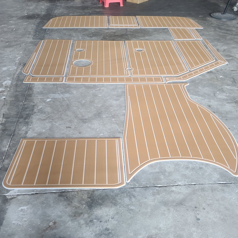 1999-2000 Sea Ray Sundancer 290 Swim Platform Cockpit Pad Boat EVA Teak Floor SeaDek MarineMat Style Self Adhesive