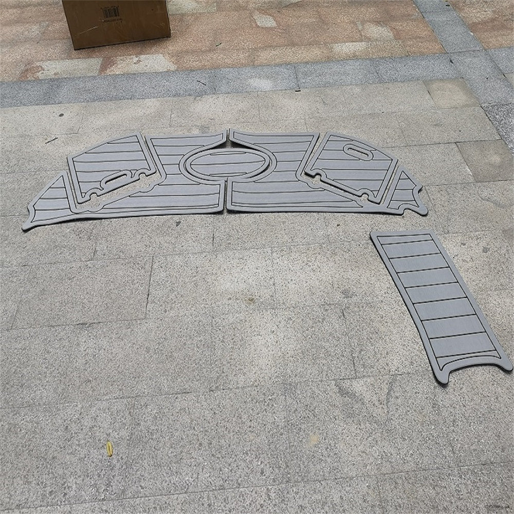 2010 Rinker Captiva 246 Bowrider Swim Platform Boat EVA Foam Teak Deck Floor Pad SeaDek MarineMat Gatorstep Style Self Adhesive